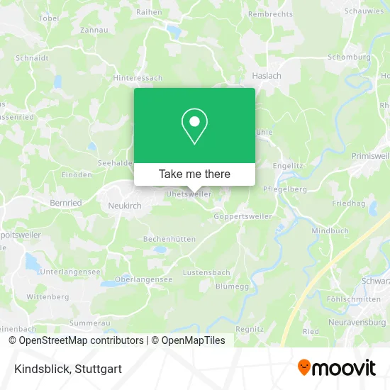 Kindsblick map
