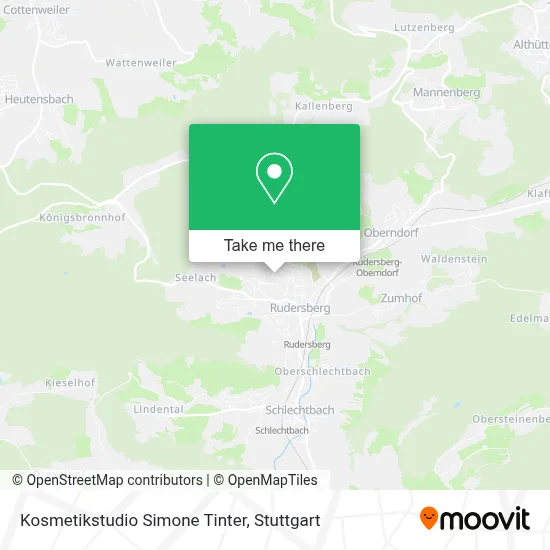Kosmetikstudio Simone Tinter map