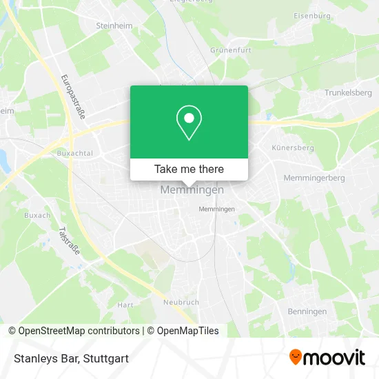 Stanleys Bar map