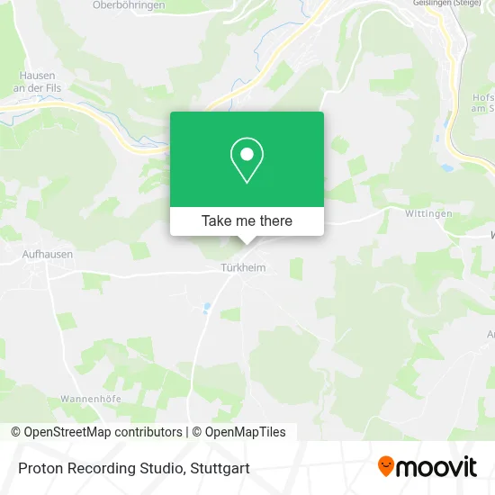 Proton Recording Studio map