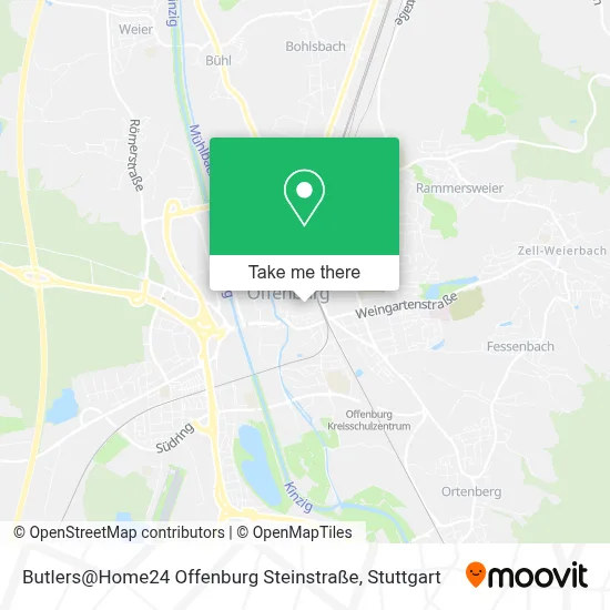 Butlers@Home24 Offenburg Steinstraße map