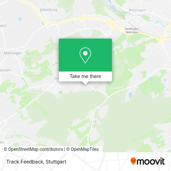 Track Feedback map