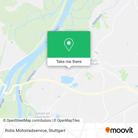 Rotis Motorradservice map
