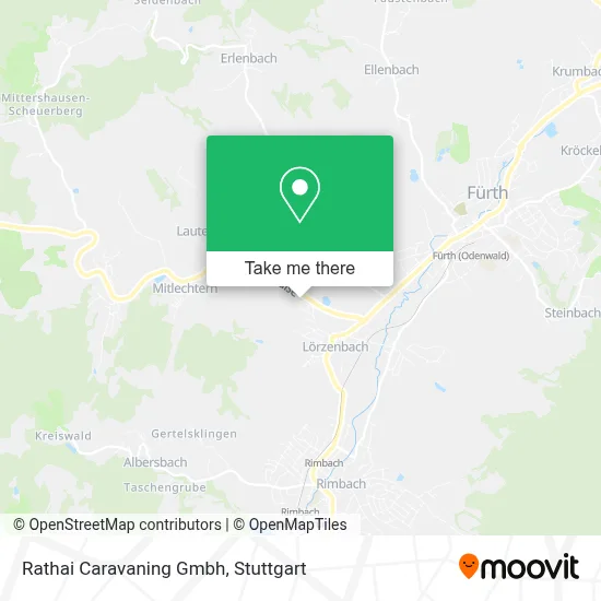 Rathai Caravaning Gmbh map