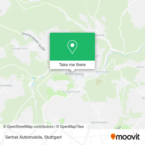 Serhat Automobile map