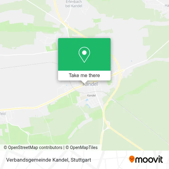 Verbandsgemeinde Kandel map