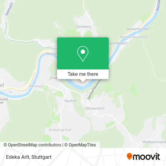 Edeka Arlt map
