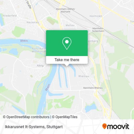 Ikkarusnet It-Systems map