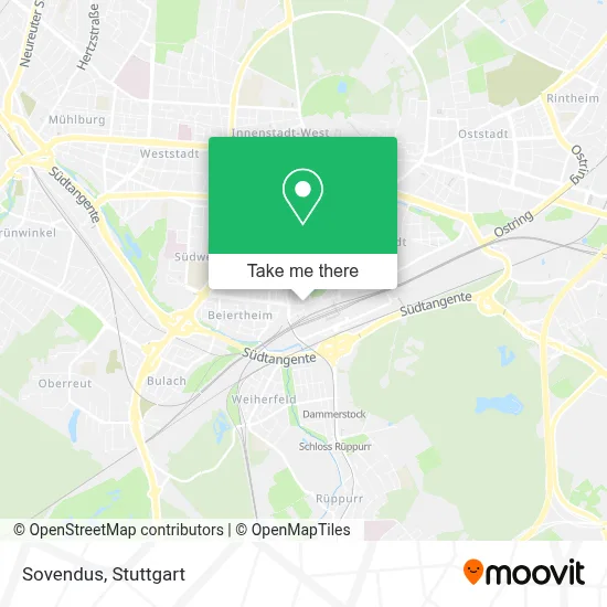 Sovendus map