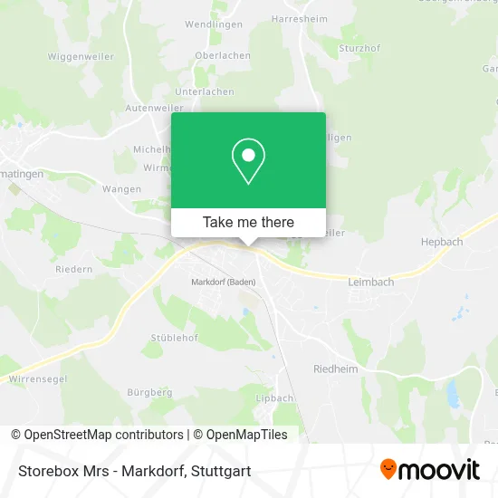Storebox Mrs - Markdorf map