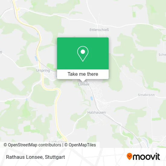 Rathaus Lonsee map