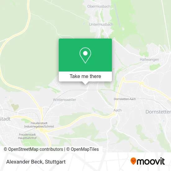 Alexander Beck map