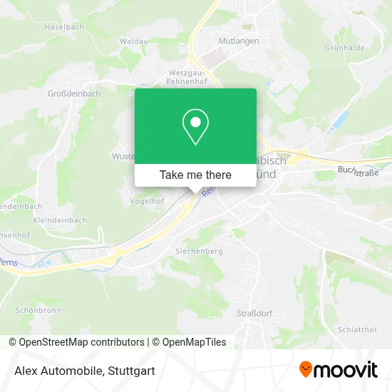 Alex Automobile map