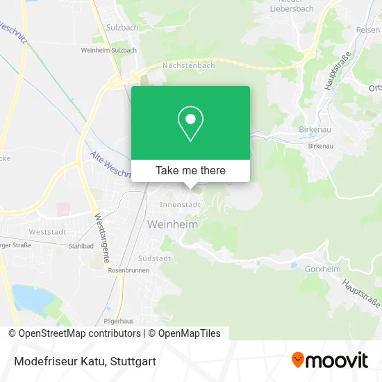 Modefriseur Katu map