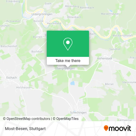 Most-Besen map