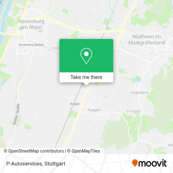 P-Autoservices map