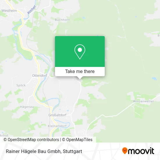Rainer Hägele Bau Gmbh map
