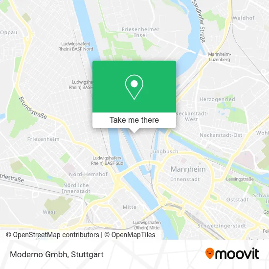 Moderno Gmbh map