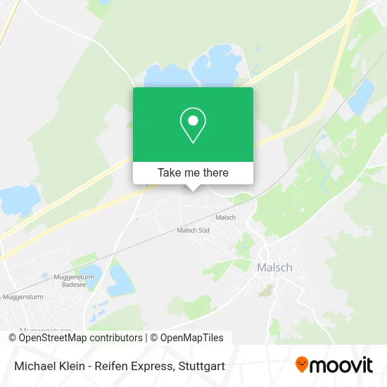 Michael Klein - Reifen Express map