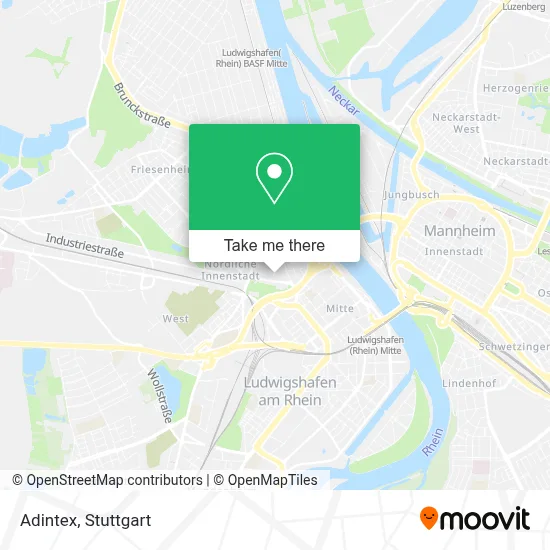Adintex map