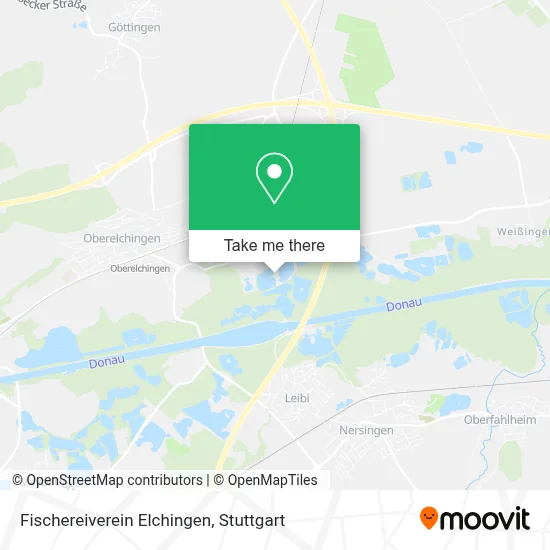 Fischereiverein Elchingen map