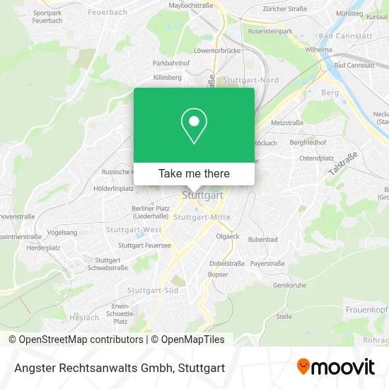Angster Rechtsanwalts Gmbh map