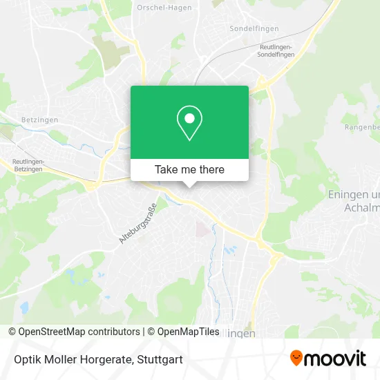 Optik Moller Horgerate map