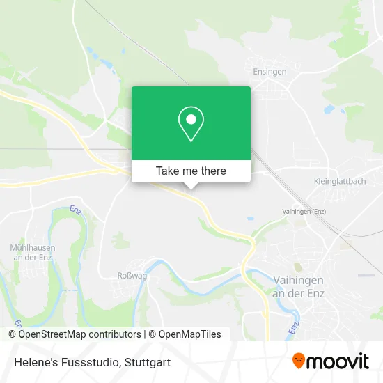 Helene's Fussstudio map
