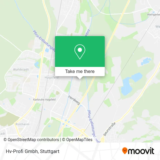 Hv-Profi Gmbh map