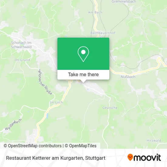 Restaurant Ketterer am Kurgarten map
