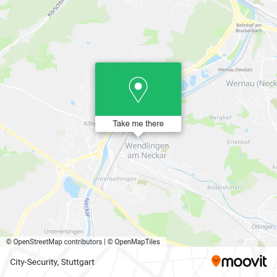 City-Security map