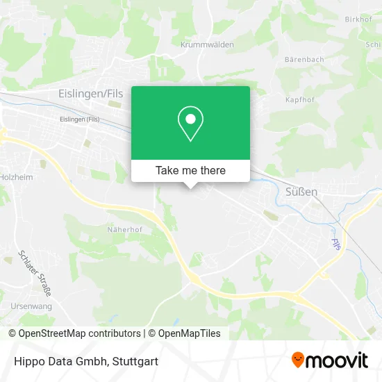 Hippo Data Gmbh map