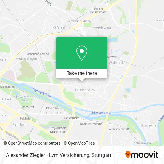 Alexander Ziegler - Lvm Versicherung map