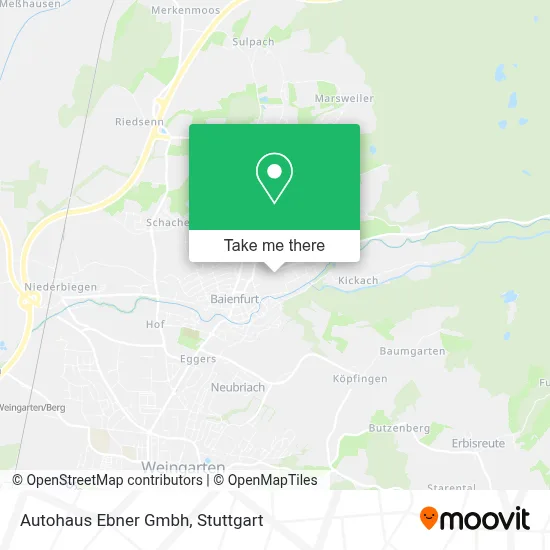 Autohaus Ebner Gmbh map