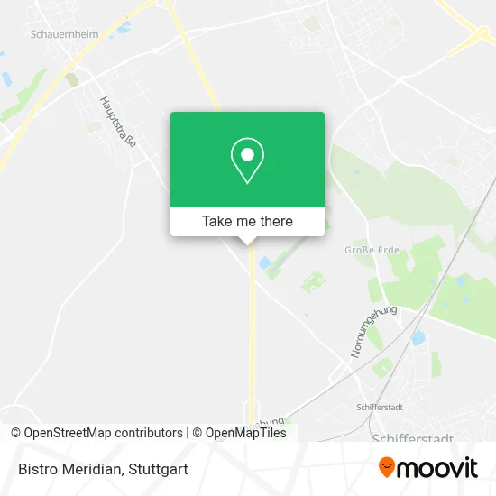 Bistro Meridian map