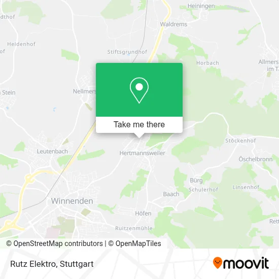 Rutz Elektro map