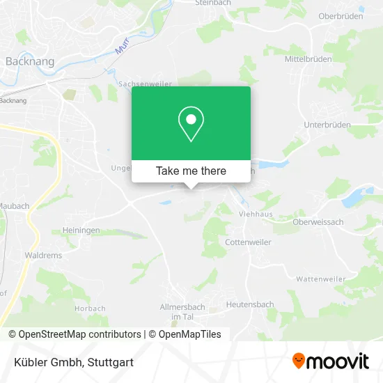 Kübler Gmbh map