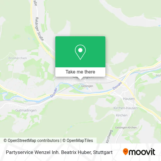 Partyservice Wenzel Inh. Beatrix Huber map
