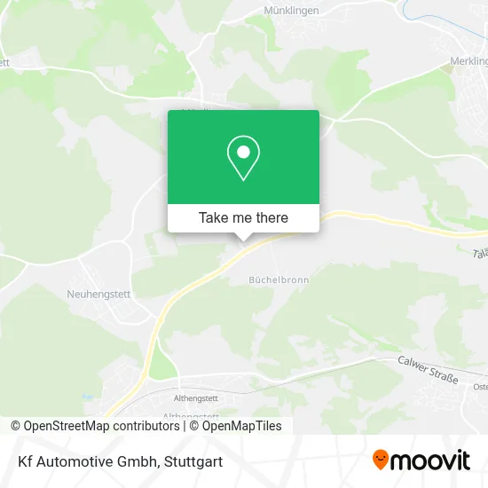 Kf Automotive Gmbh map
