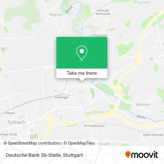 Deutsche Bank Sb-Stelle map