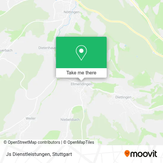 Js Dienstleistungen map