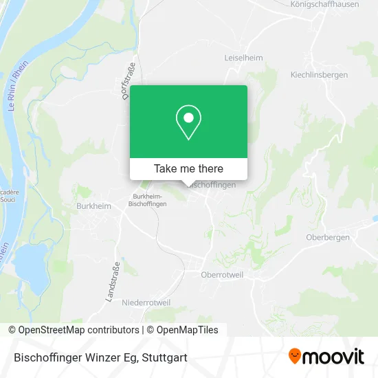 Bischoffinger Winzer Eg map