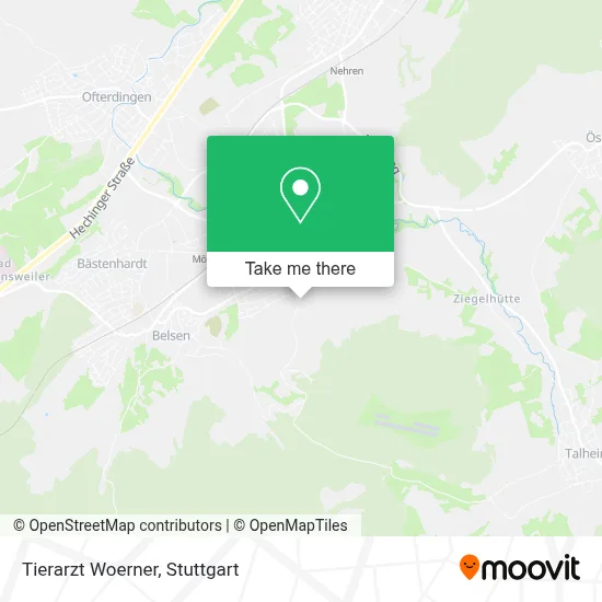Tierarzt Woerner map