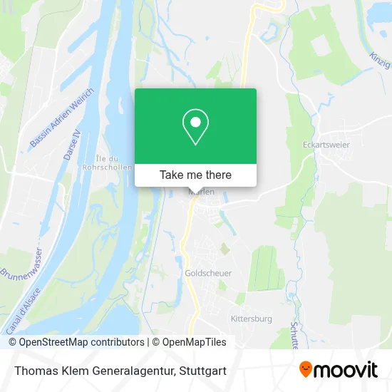 Thomas Klem Generalagentur map
