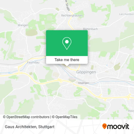 Gaus Architekten map