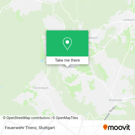 Feuerwehr Trienz map
