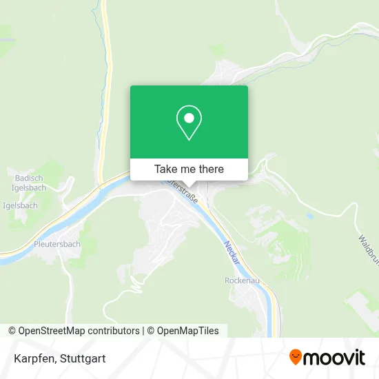 Karpfen map