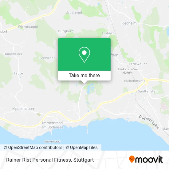 Rainer Rist Personal Fitness map