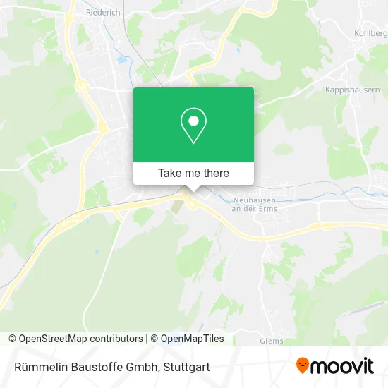 Rümmelin Baustoffe Gmbh map