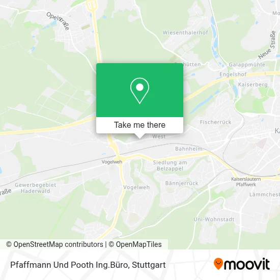 Pfaffmann Und Pooth Ing.Büro map